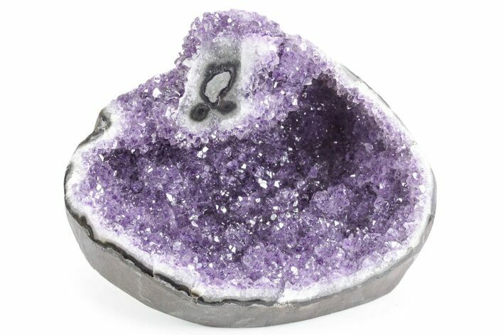 Sparkly Purple Amethyst Geode - Uruguay #357220